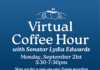 Senator Edwards to host virtual coffee hour tonight