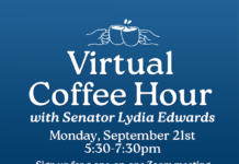 Senator Edwards to host virtual coffee hour tonight