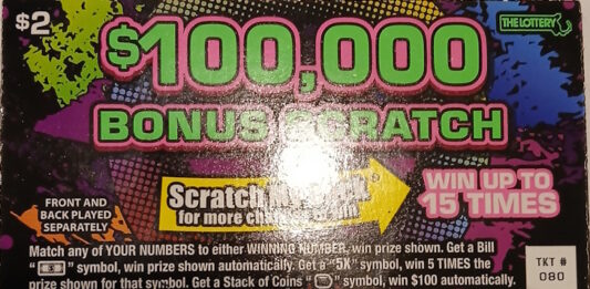 Scented offering eyed to lift sagging scratch ticket sales East Boston