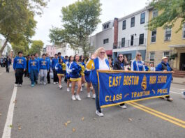 Scenes from the Italian American Heritage Parade in East Boston