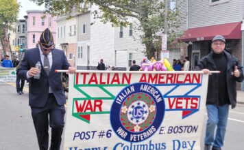 Scenes from the Italian American Heritage Parade in East Boston