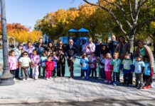 Massport celebrates renovated Bremen Street Park Playground East Boston
