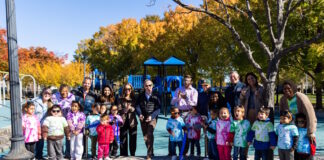 Massport celebrates renovated Bremen Street Park Playground East Boston