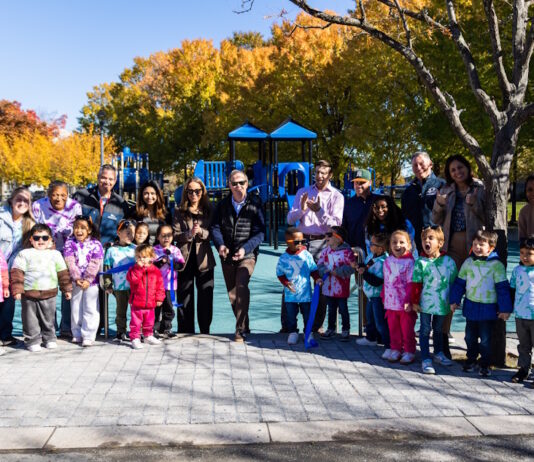 Massport celebrates renovated Bremen Street Park Playground East Boston