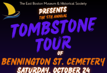 Tombstone tour at Bennington Street Cemetery tomorrow