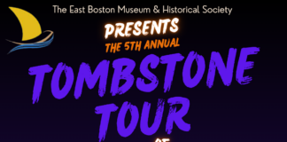 Tombstone tour at Bennington Street Cemetery tomorrow